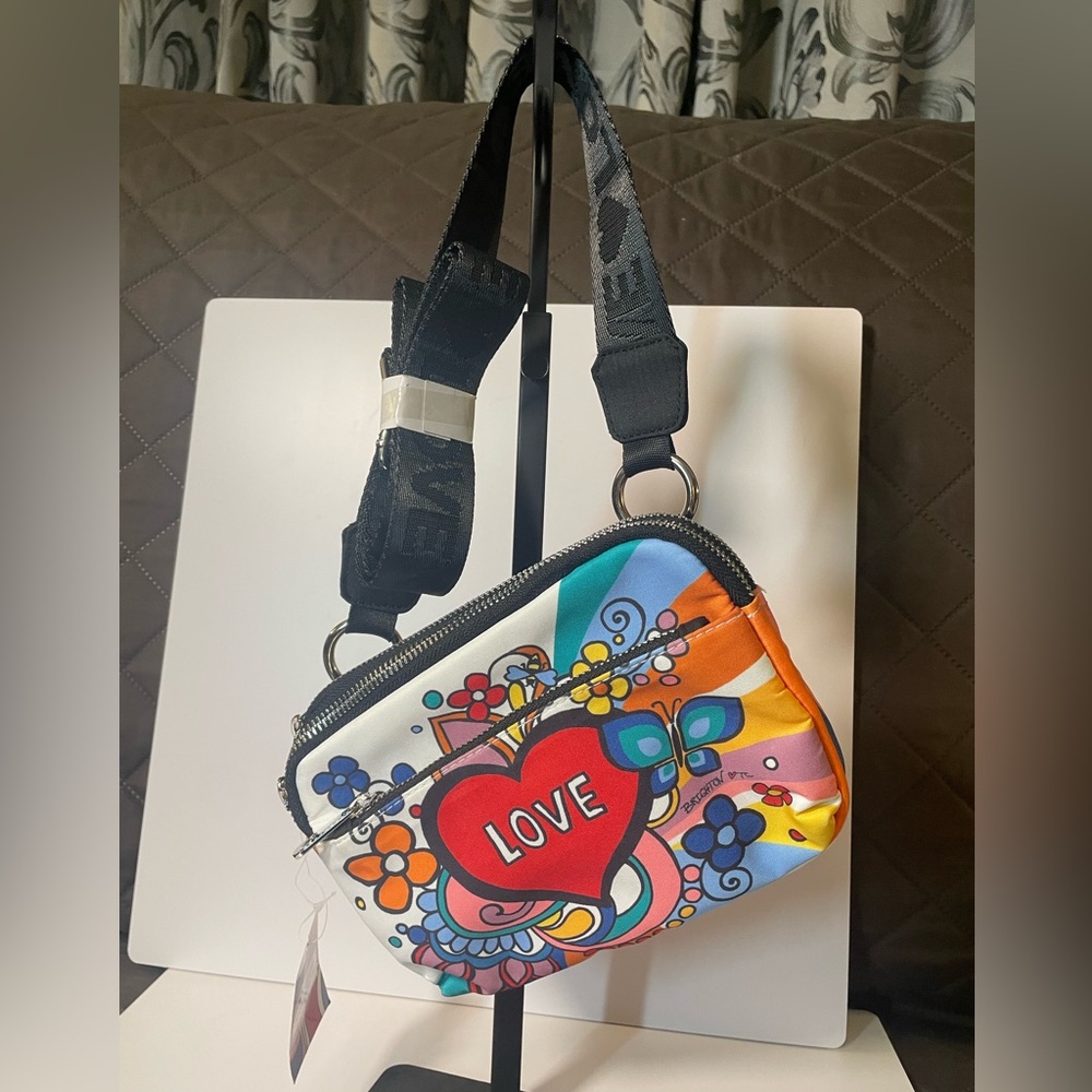 Brighton Multicolor Love Crossbody Bag